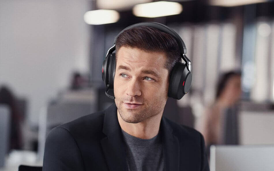 Гарнитура Jabra EVOLVE2 85 UC Black (stereo, USB-A) 1